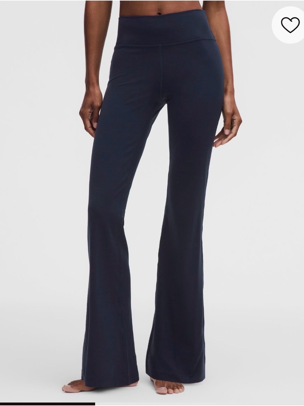 lululemon athletica Navy Flared Boot Cut Pants